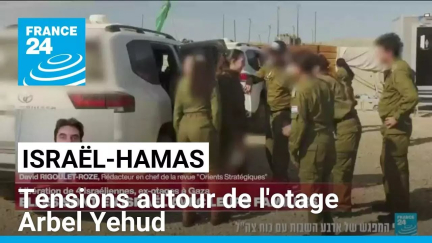 Israël-Hamas : tensions autour de l'otage Arbel Yehud • FRANCE 24