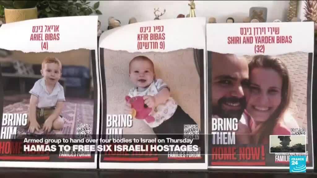 Israel: Hamas to release bodies of members of the Bibas family