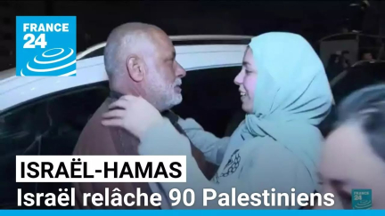 Israël relâche 90 Palestiniens après la libération de trois otages par le Hamas • FRANCE 24