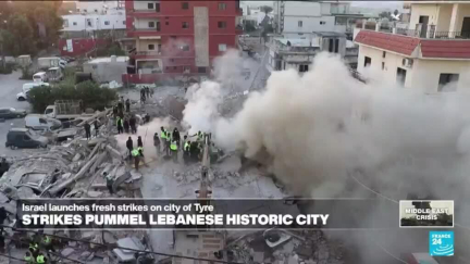 Israel strikes again target Lebanese ancient city of Tyre