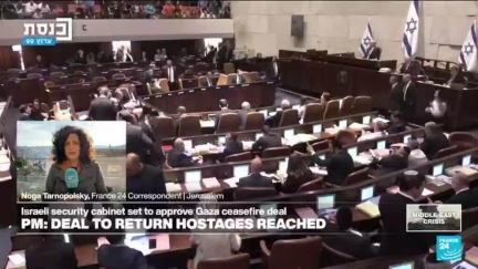 Israeli cabinet ministers set to resign over ceasefire deal with Hamas