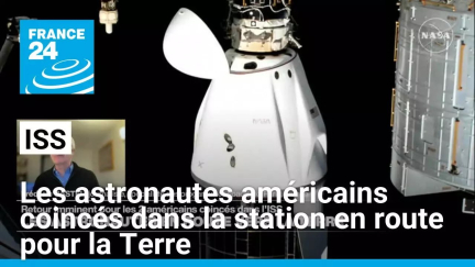 ISS : les deux astronautes coincés dans la station depuis neuf mois en route vers la Terre