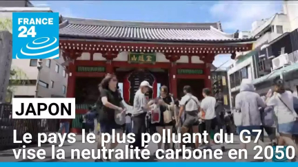 Japon : le pays le plus polluant du G7 vise la neutralité carbone d'ici 2050 • FRANCE 24