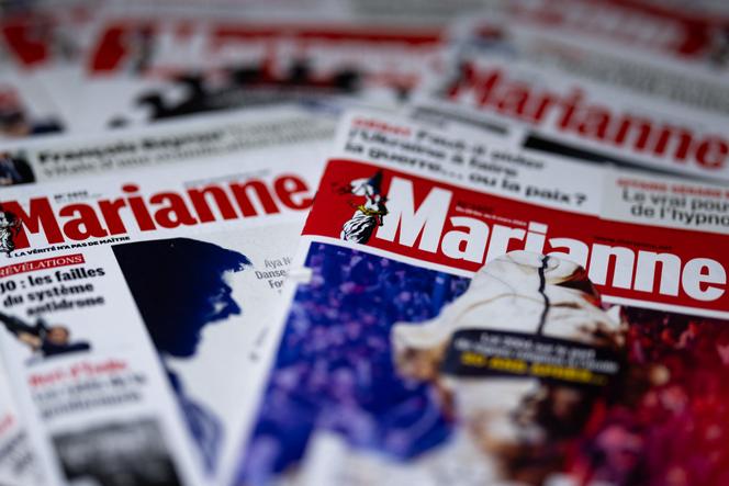 Jean-Martial Lefranc présente son projet de reprise pour l'hebdomadaire « Marianne »