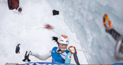 JO Alpes 2030 : l’escalade sur glace en reconnaissance en Savoie