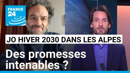 JO d'hiver 2030 : quel projet pour les Alpes françaises ? • FRANCE 24