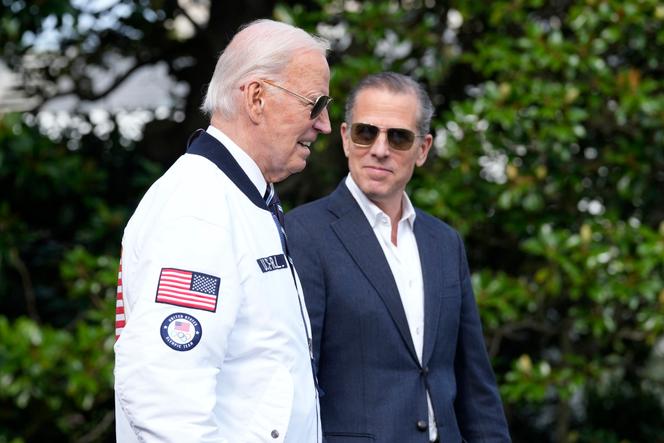 Joe Biden gracie son fils Hunter