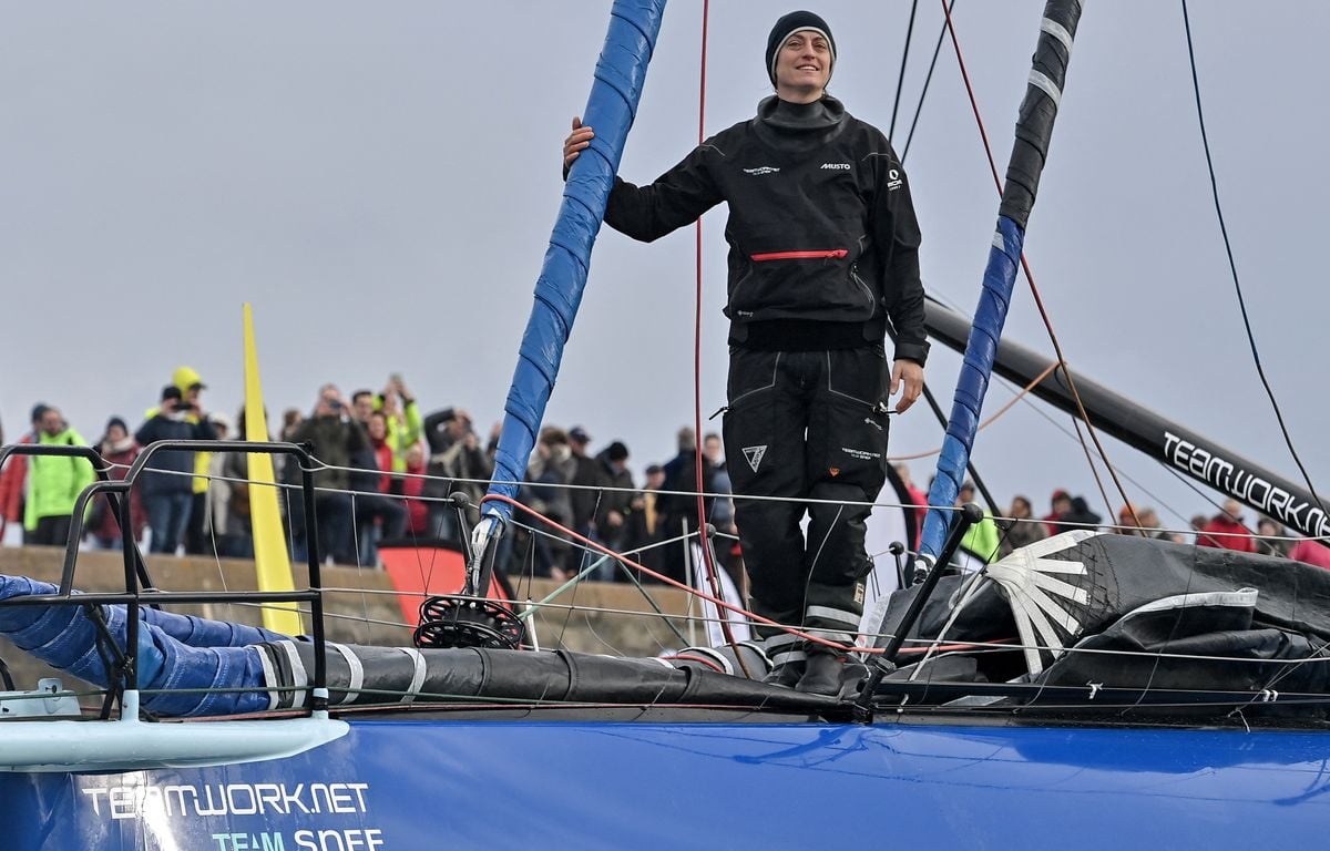 Justine Mettraux, navigatrice la plus rapide de l'histoire du Vendée Globe