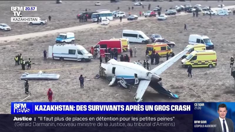 Kazakhstan : des survivants après un gros crash - 25/12