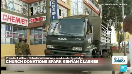 Kenya: church donations spark kenyan clashes