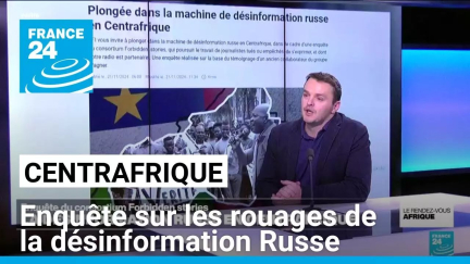 La désinformation russe en Centrafrique, enquête du consortium Forbidden stories • FRANCE 24