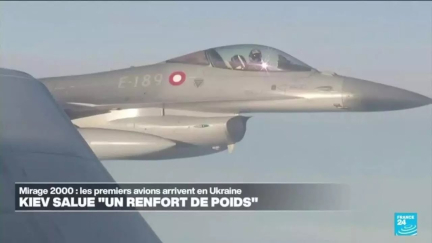 La France a livré un premier lot de Mirage 2000 à l'Ukraine • FRANCE 24