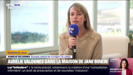 "La fugue": le nouveau roman d'Aurélie Valognes écrit dans la maison de Jane Birkin