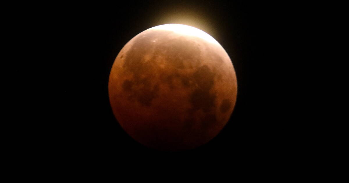 La Lune va rougir lors d’une éclipse totale dans la nuit de jeudi à vendredi