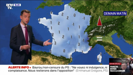 La météo pour ce jeudi 6 février 2025