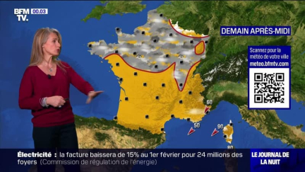 La météo pour ce vendredi 17 janvier 2025