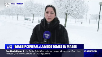 La neige tombe en masse dans l'Aveyron, quatre départements en vigilance orange