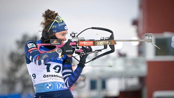 La « patiente » Lou Jeanmonnot, nouvelle tête d’affiche du biathlon français