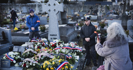 La tombe de Jean-Marie Le Pen vandalisée