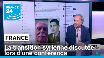 La transition syrienne discutée lors d'une conférence internationale à Paris • FRANCE 24