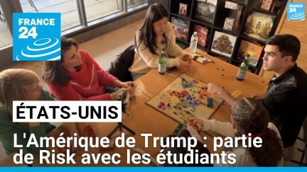 L'Amérique de Trump : partie de Risk avec les étudiants de Philadelphie • FRANCE 24