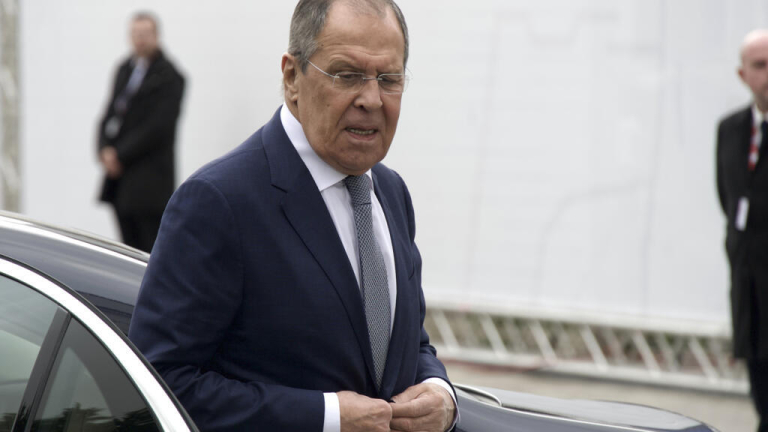 Lavrov says Russia ready to 'use any means' to defend itself