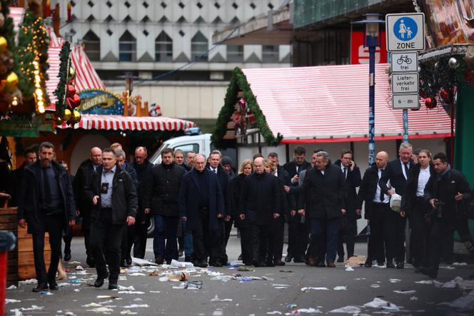 Le bilan rehaussé à cinq morts après l’attaque à la voiture sur le marché de Noël de Magdebourg, en Allemagne