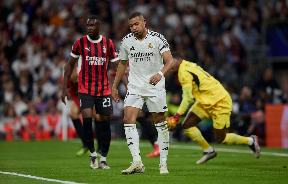 Le cauchemar continue pour le Real Madrid et Mbappé, écrasés par le Milan de Maignan