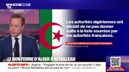 LE CHOIX DE GUILLAUME - Le "non" ferme d'Alger à Bruno Retailleau