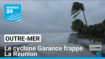 Le cyclone Garance frappe La Réunion • FRANCE 24