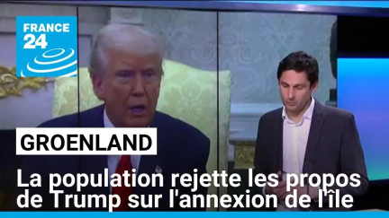 Le Groenland rejette les nouveaux propos de Trump sur l'annexion de l'île • FRANCE 24