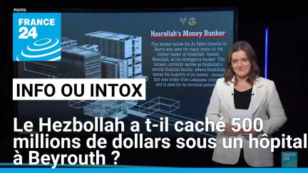 Le Hezbollah a t-il caché 500 millions de dollars dans un bunker sous un hôpital à Beyrouth ?