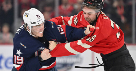 Le match de hockey USA-Canada tourne au pugilat, en pleines tensions entre les deux pays