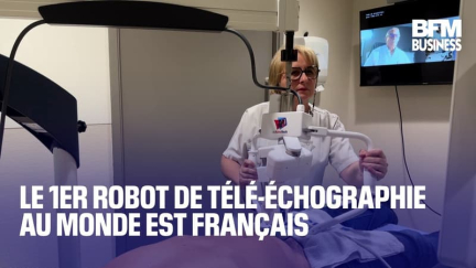 Le premier robot de télé-échographie au monde est français