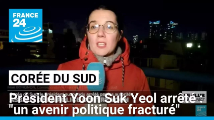 Le président Yoon Suk Yeol arrêté : quel avenir politique en Corée du Sud ? • FRANCE 24