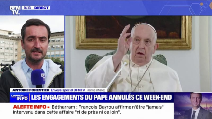 Le Vatican annonce l'annulation des engagements du pape prévus ce week-end