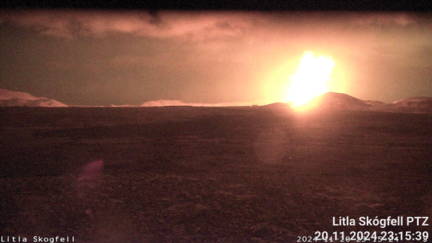 Le volcan Sundhnjukagigar est entré en éruption en Islande, la ville de Grindavik évacuée