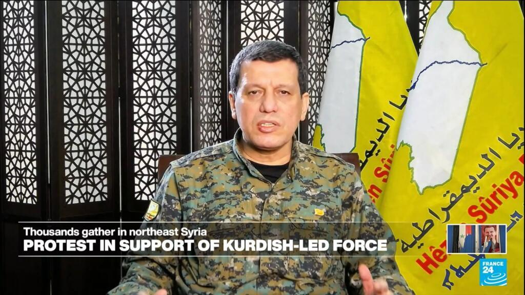 Leader of Syrian Kurdish forces speaks to France 24