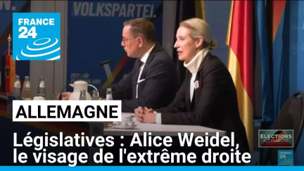 Législatives en Allemagne : Alice Weidel, le visage de l'extrême droite • FRANCE 24