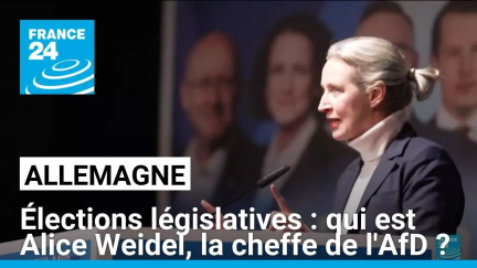 Législatives en Allemagne : qui est Alice Weidel, la cheffe du parti d'extrême droite AfD ?