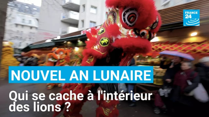 Les gardiens du Nouvel An chinois : rencontre avec une troupe de danse du lion • FRANCE 24