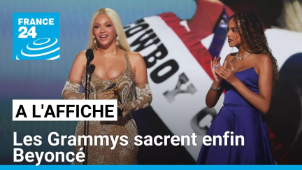 Les Grammys sacrent enfin Beyoncé et récompensent les Francais de Justice et Gojira • FRANCE 24