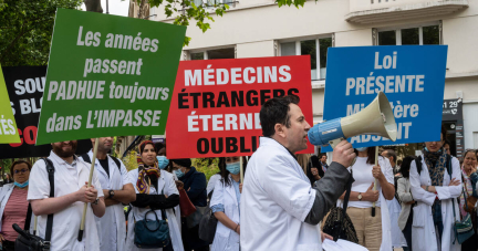 Les médecins étrangers à nouveau dans la rue pour dénoncer leur précarité