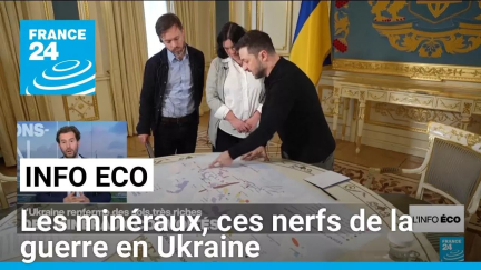 Les minéraux, ces nerfs de la guerre en Ukraine • FRANCE 24