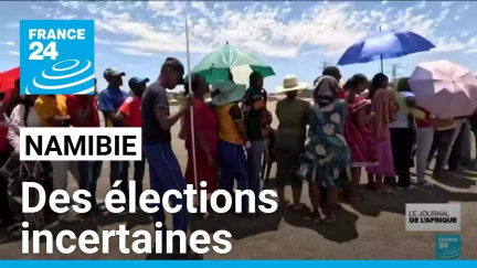 Les Namibiens armés de patience aux urnes, le parti historique menacé • FRANCE 24