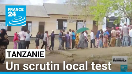 Les Tanzaniens aux urnes pour un scrutin local test • FRANCE 24