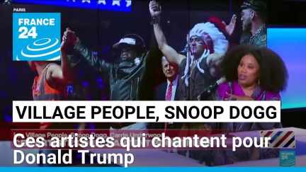 Les Village People, Snoop Dogg...ces artistes qui chantent pour Donald Trump • FRANCE 24