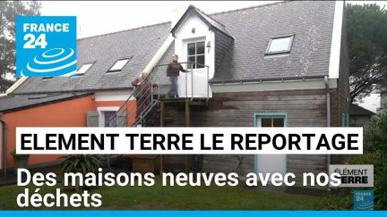 Leurs maisons tout confort sont faites avec les déchets de nos poubelles jaunes • FRANCE 24