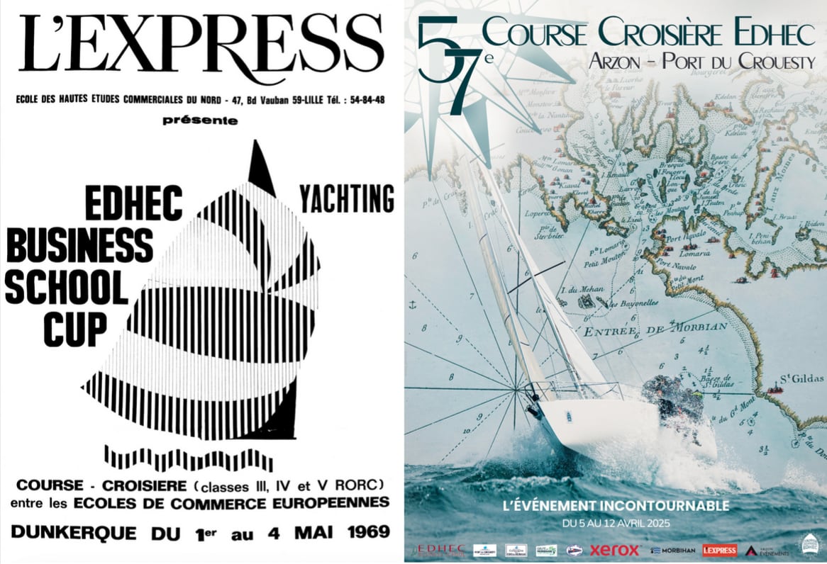 L’Express, partenaire médiatique officiel de la 57e Course Croisière EDHEC