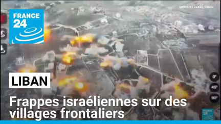 Liban : frappes israéliennes sur des villages frontaliers • FRANCE 24